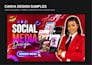 design canva social media design, canva template design